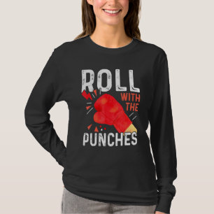 Roll With The Punches Boxing Coach Training T-Shirt
