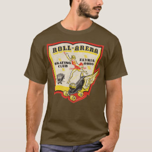 RollArena Roller Rink Vintage Defunct Skating Club T-Shirt