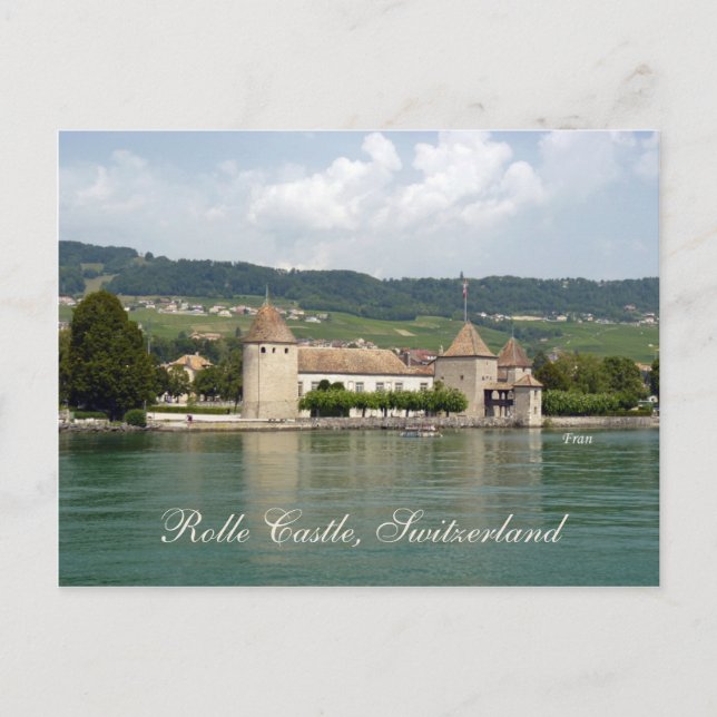 Rolle Castle Postcard (Front)