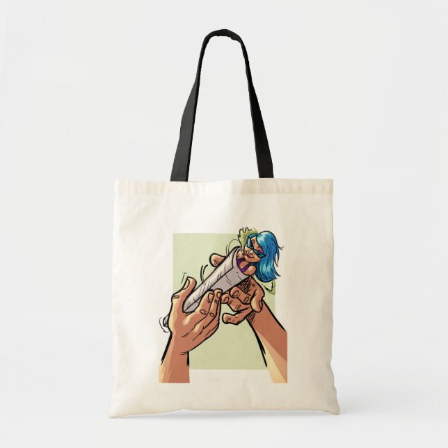 rolled up tote bag (Front)