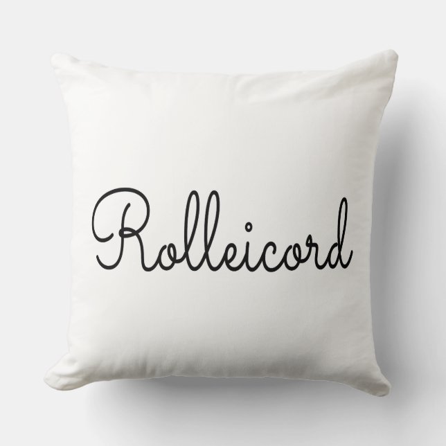 Rolleicord Early 1930's Cushion (Front)