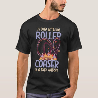 Roller Coaster Amusement Park Carnival Ride 2 T-Shirt