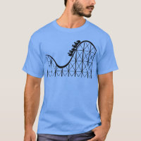 roller coaster cars on the tracks at a adventure g