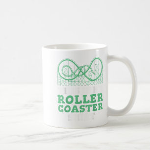 Roller Coaster Crew Amusement Park Fans Coasters L Coffee Mug