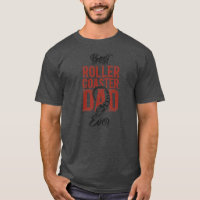 Roller Coaster Dad Father Vintage Best Roller