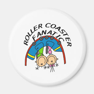 Roller Coaster Fanatic Magnet