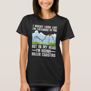 Roller Coaster For Men Women Kids Roller Coaster T-Shirt