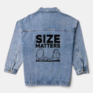 Roller Coaster For Men Women Kids Rollercoaster  5 Denim Jacket