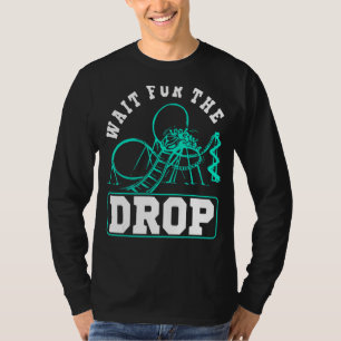 Roller Coaster Kids Boys Girls Amusement Park T-Shirt