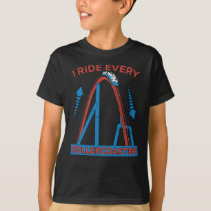 Roller Coaster Park Amusement Park Gift T-Shirt