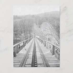 Roller Coaster Postcard