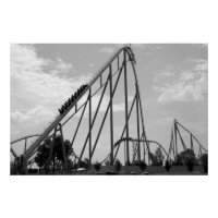 Roller Coaster Poster