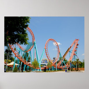 Roller Coaster Poster