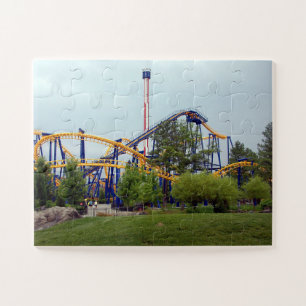 Roller Coaster Ride Jigsaw Puzzle