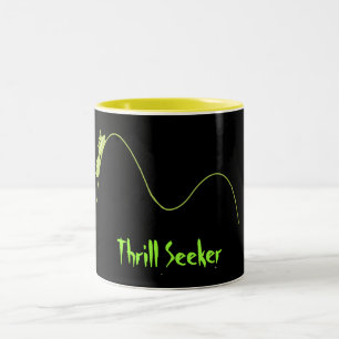 ROLLER COASTER Two-Tone COFFEE MUG