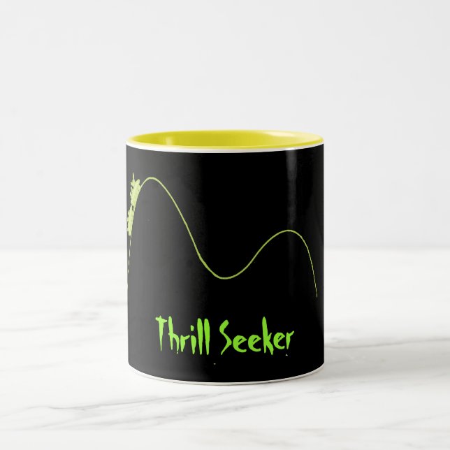 ROLLER COASTER Two-Tone COFFEE MUG (Center)
