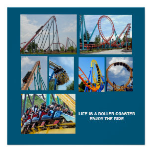 Roller coasters  poster