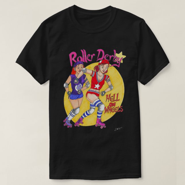 Roller Derby 43 T-Shirt (Design Front)