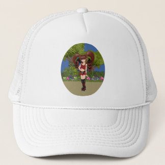 Roller Derby Anime Fairy Skating Trucker Hat