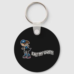 Roller Derby Eat my Dust Key Ring