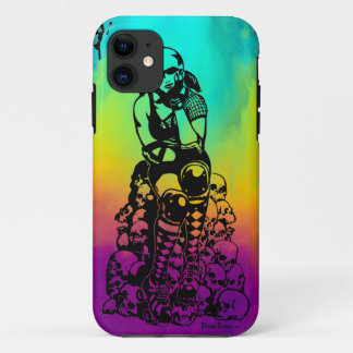 Roller Derby Girl Rainbow iPhone 5 Phone Case
