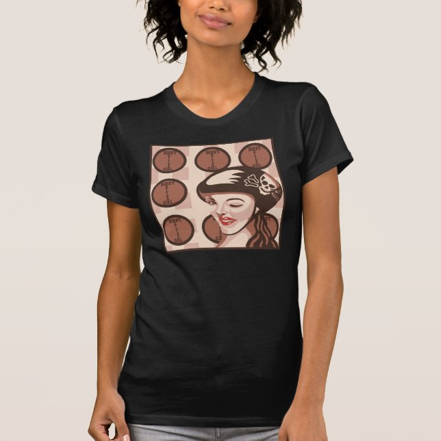 roller derby girl T-Shirt (Front)