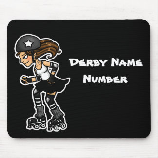 Roller Derby Jammer Customizable Mouse Pad