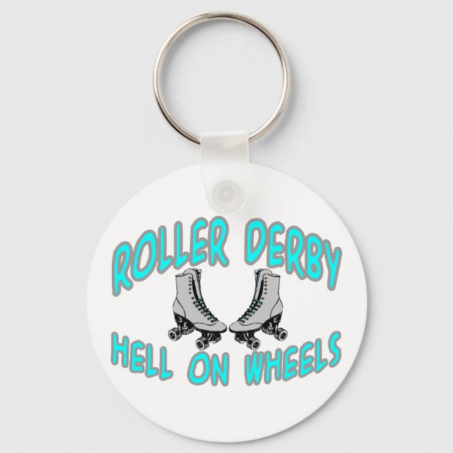Roller Derby Key Ring (Front)