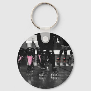 Roller Derby Key Ring