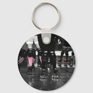 Roller Derby Key Ring
