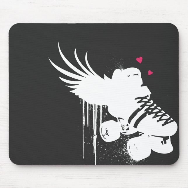 Roller Derby Mouse pad. Mouse Pad (Front)