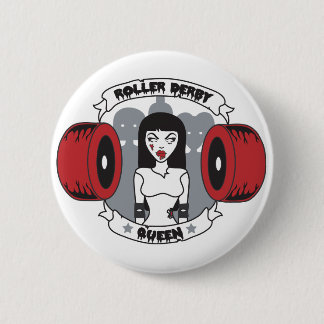 Roller Derby Queen 6 Cm Round Badge