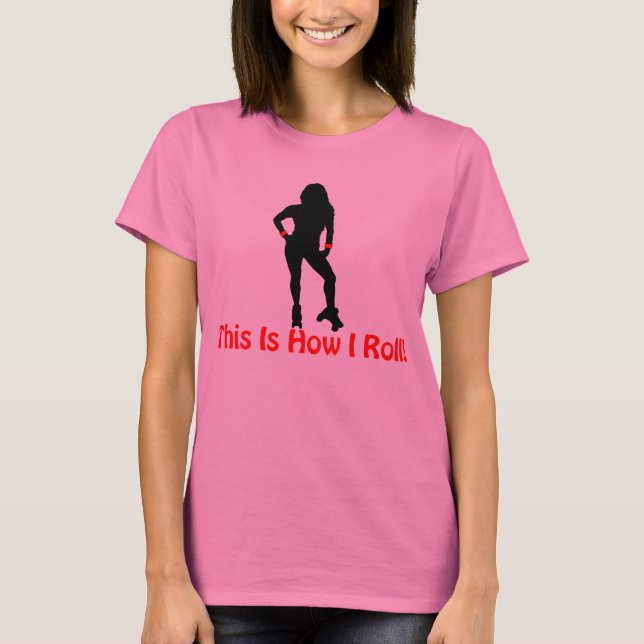 Roller Derby Roll T-Shirt (Front)