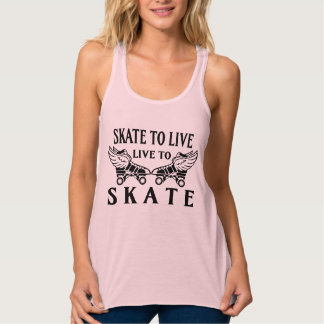 Roller Derby, Skate to Live, Live to Skate Singlet