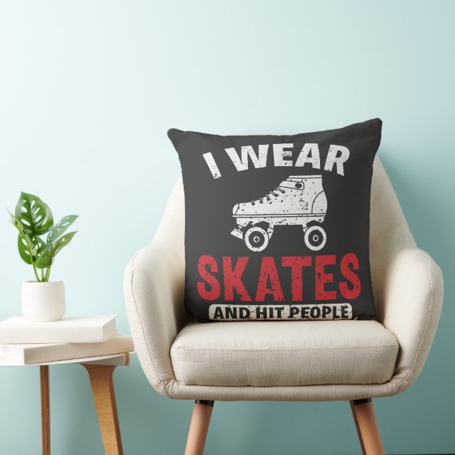 Roller Derby Skating Skate Skater Cushion (Chair)