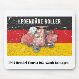 Roller Deutschland 1962 Heinkel 103-A2 Beiwagen Mouse Pad