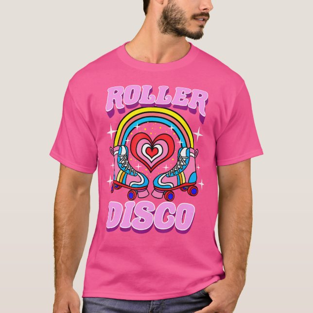 Roller Disco 70S Party T-Shirt (Front)