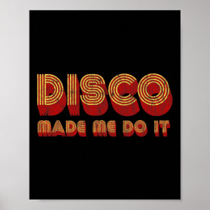 Roller Disco Outfit Retro 70s Costume For Women An Poster
