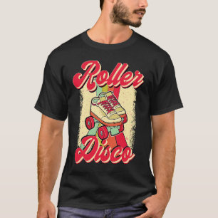 Roller Disco T Party Dancer Skating Rink 80's T-Shirt