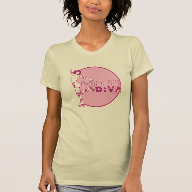 Roller Diva 80's t-shirt (Front)