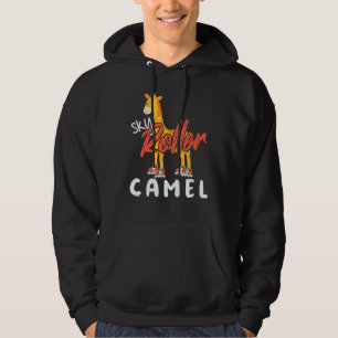 Roller Giraffe Skater Wildlife Wilderness Safari Hoodie