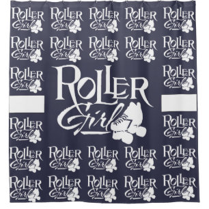 Roller Girl, Roller Derby Shower Curtain
