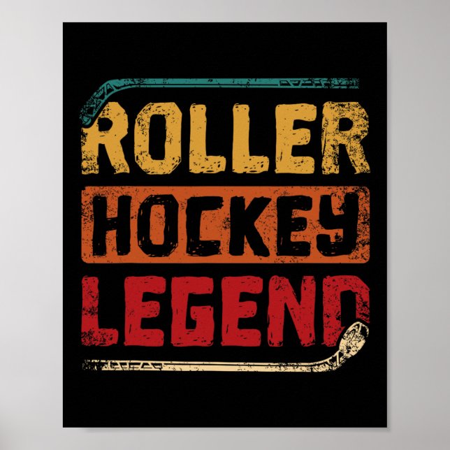 Roller Hockey Legend  Poster (Front)