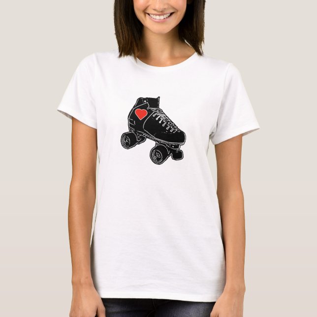 Roller Skate Love T-Shirt (Front)