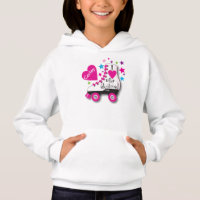 Roller Skate Personalised Hoodie