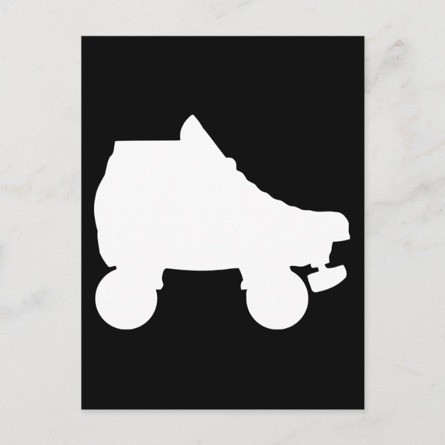 roller skate postcard (Front)