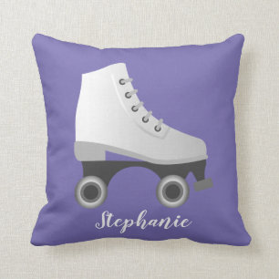 Roller Skate Skating Design Throw Pillow