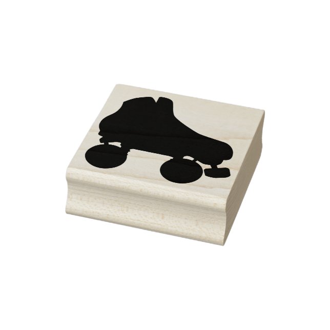 Roller Skate / Skating Rubber Stamp (Stamp)