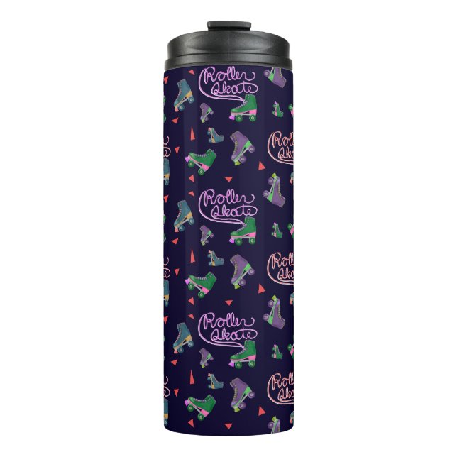 Roller skate thermal tumbler (Front)