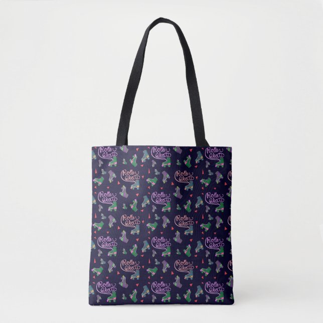 Roller skate tote bag (Front)